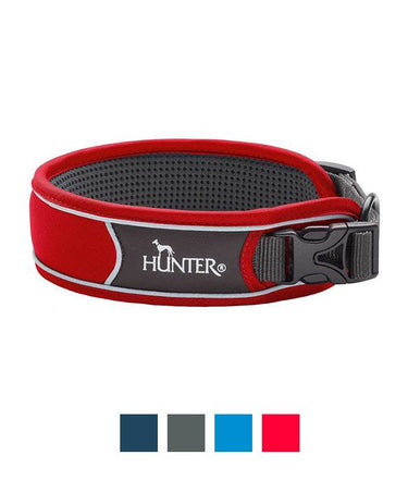 Hunter Divo Dog Collar - Red Small